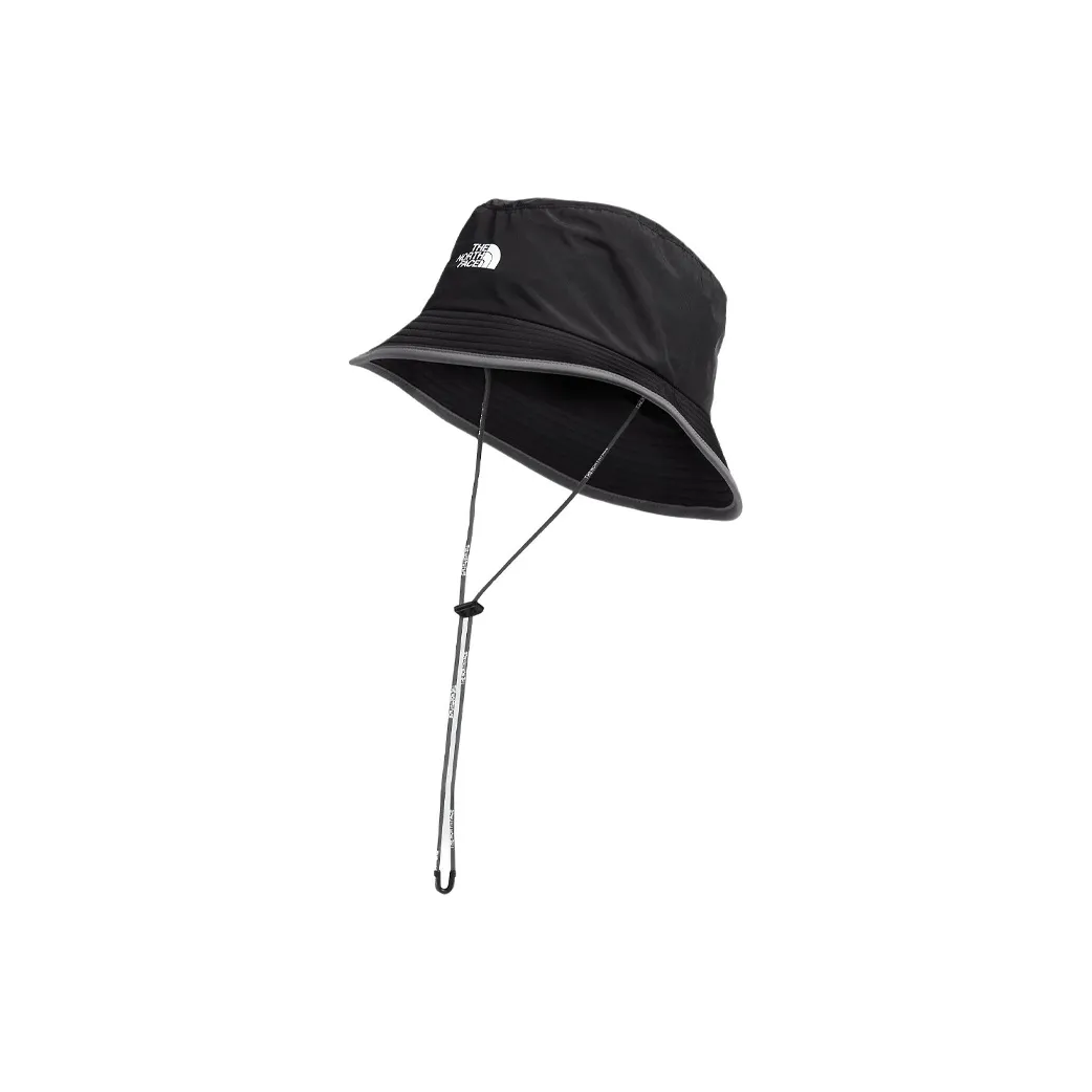 THE NORTH FACE Recycled Polyester Mesh Nylon Polyester Elastane Bucket Hats Unisex Red