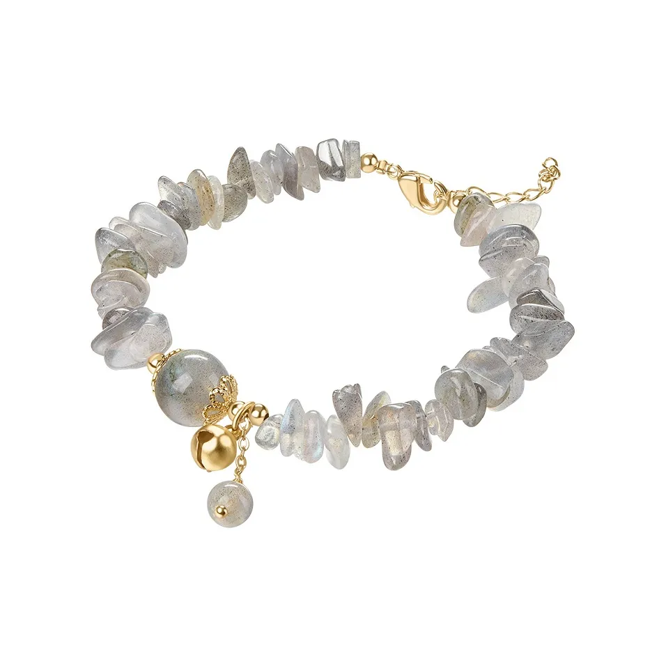 Misongma Луна Pebbles Минималистский стиль Освежающий Браслет Женские