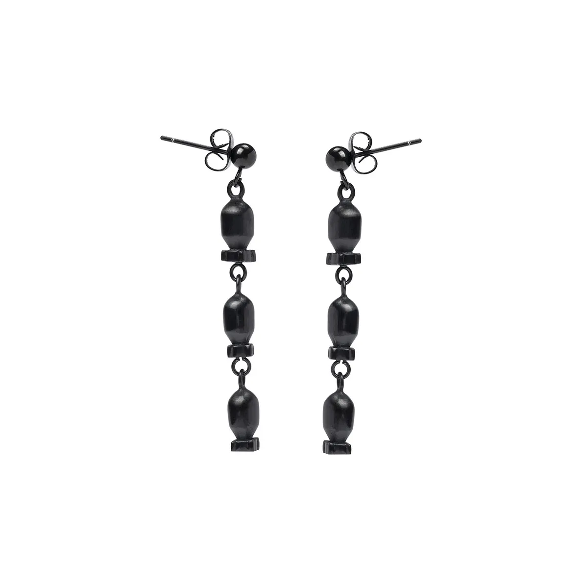 BLACKHEAD Серьги из титановой стали унисекс