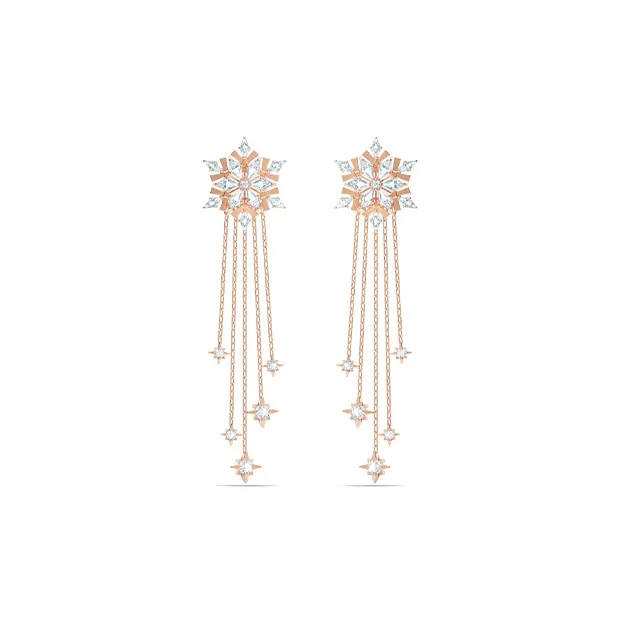 Swarovski Magic Серьги с розовым золотом и покрытием, женские