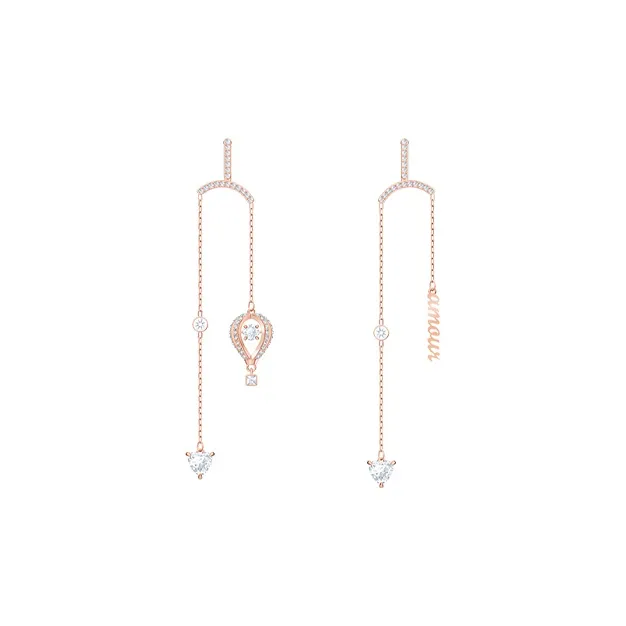 Swarovski Into the Sky Серьги Розовое Золото Женские