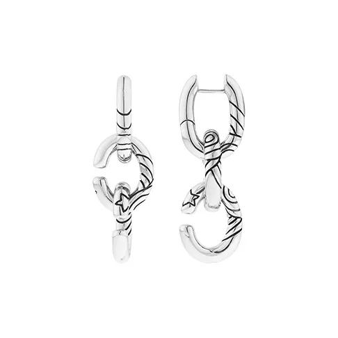 BLACKHEAD Серьги из титановой стали унисекс