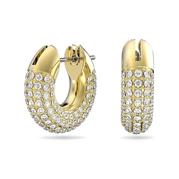 Swarovski Dextera Crystal embellished Hoop Earrings