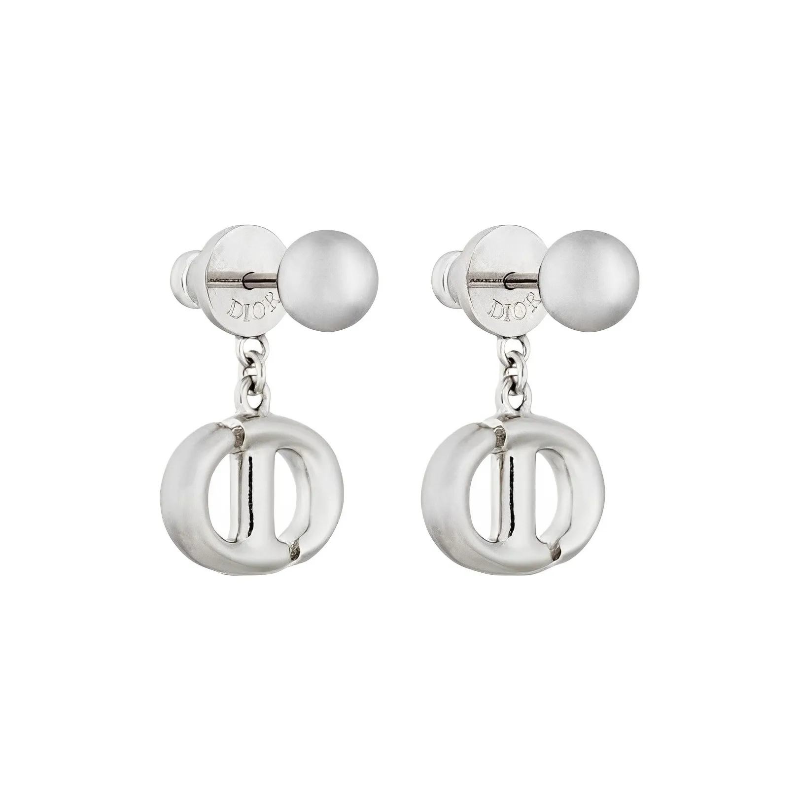 DIOR Earrings Women's Silver