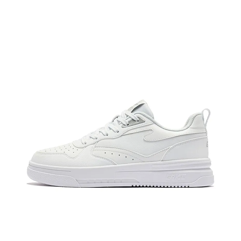 Erke Spring 2.0 Slip Resistant Cushioning Low Top Skateboard Shoes Men's Erke White