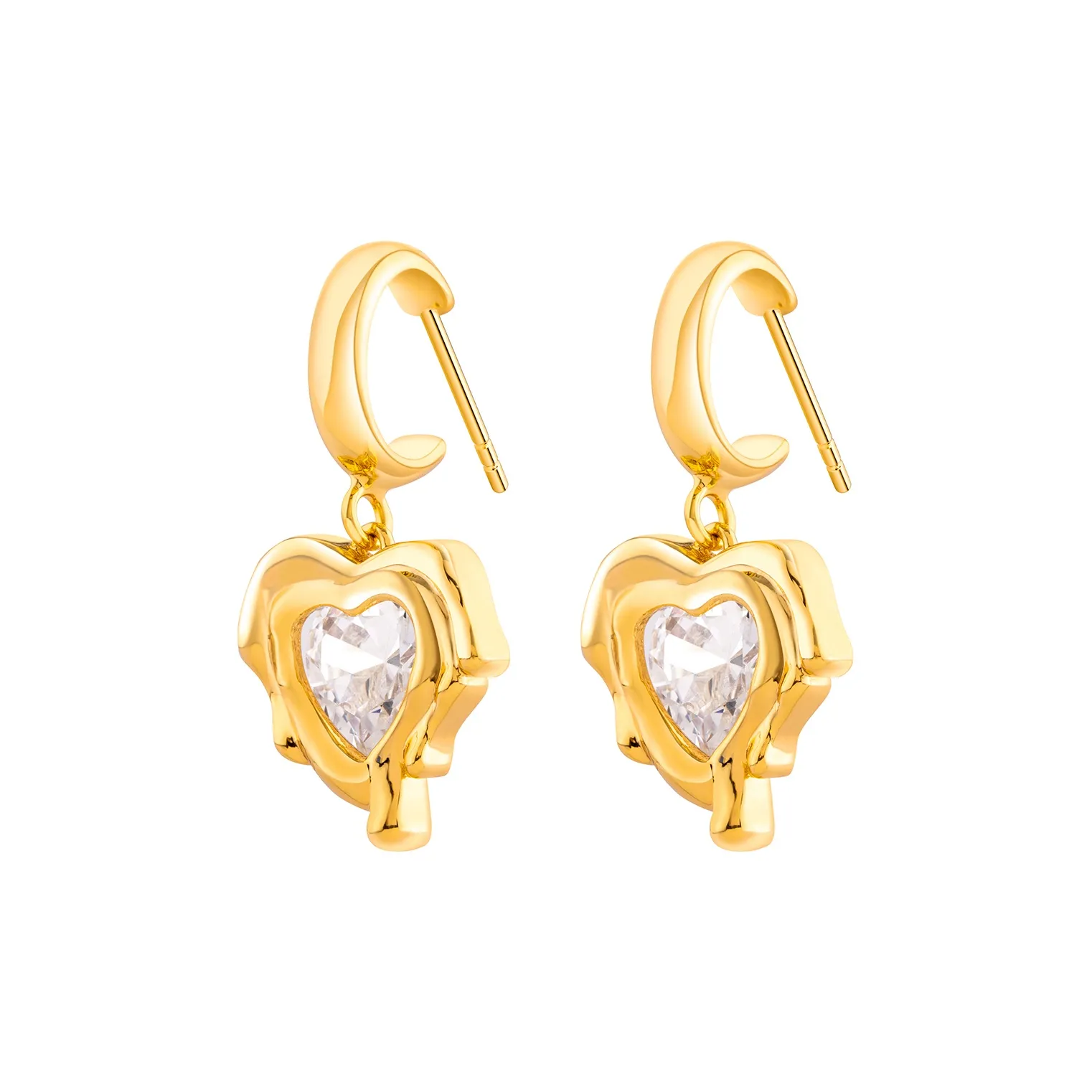 DOWER HALL Серьги-гвоздики из серебра S925 женский