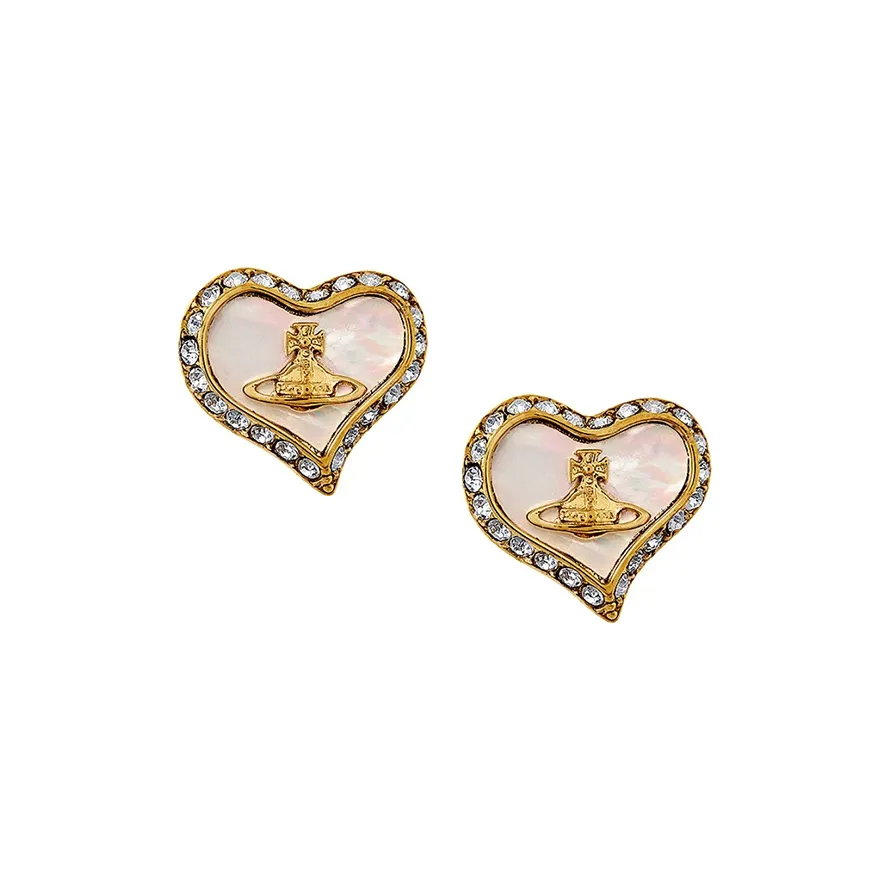 Вивьен Вествуд Petra Brass Earrings Унисекс