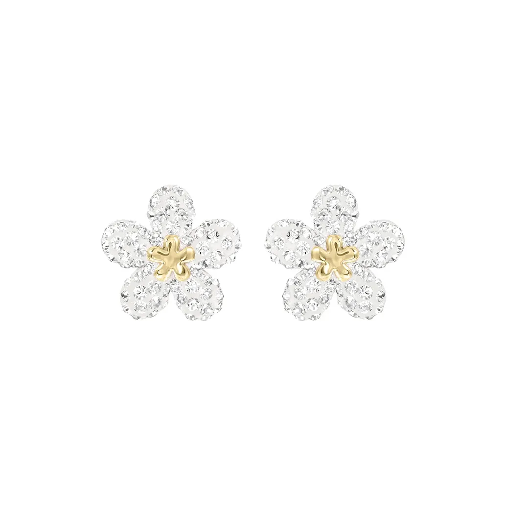 Swarovski Сплав Серьги Женские Белые