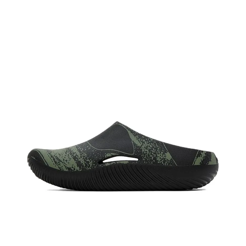 ROA x Crocs Closed Toe Slippers Unisex Black Green