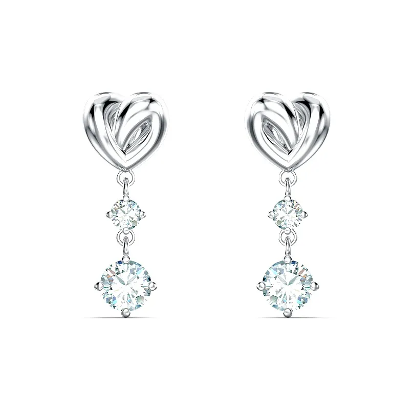 Swarovski Lifelong Heart Earrings Women's