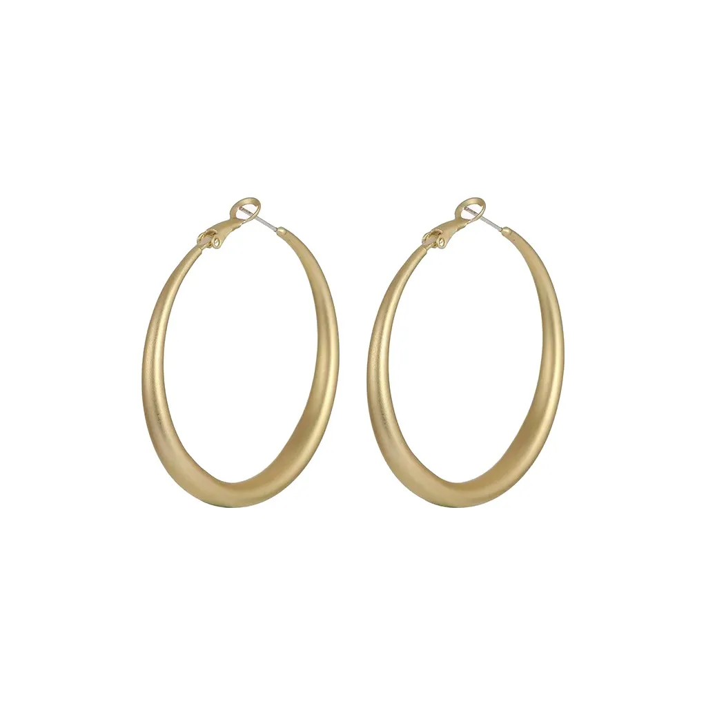 Rhymes Серьги с золотым покрытием из меди женские