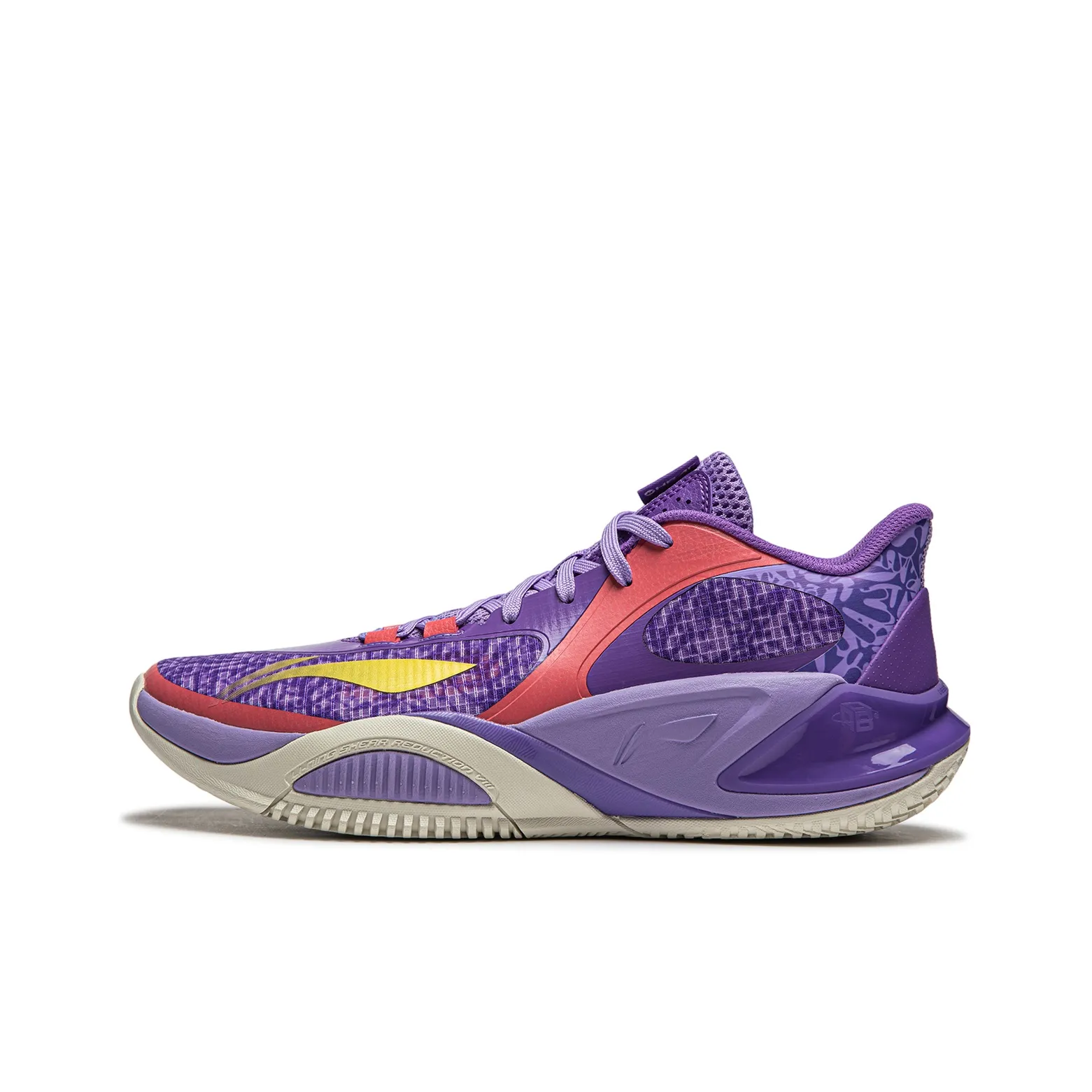 LiNing Hurricane 8 Low Anti-Slip Wear-Resistant Low-Top TUFF OS Basketball Shoes Men's