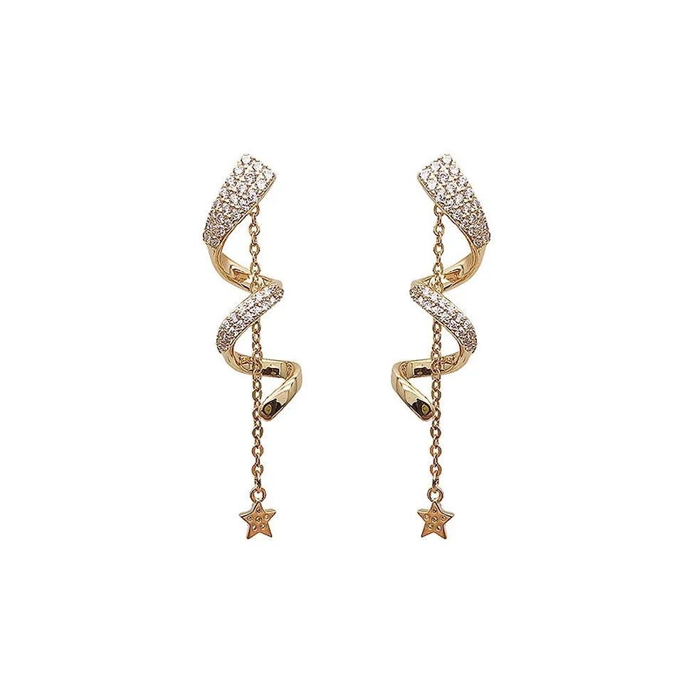 AWD Серьги Золотой Женские