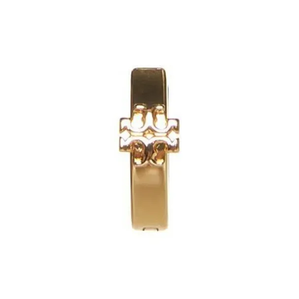 TORY BURCH Kira Double T Huggie Earrings