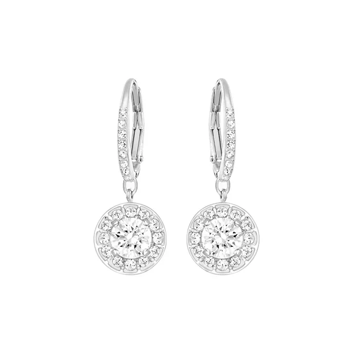Swarovski Swarovski Element Earrings Women's White Gold