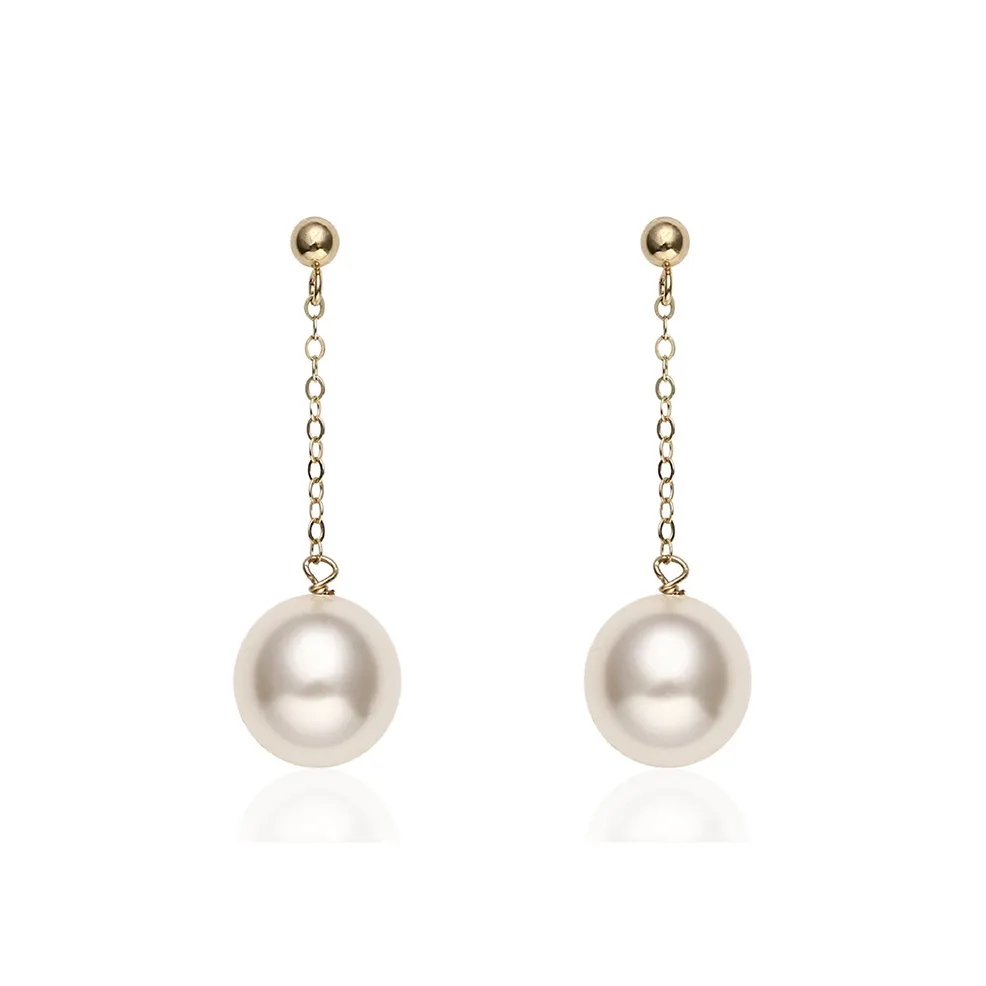 DAN DREAM Жемчужная раковина Серьги Женские