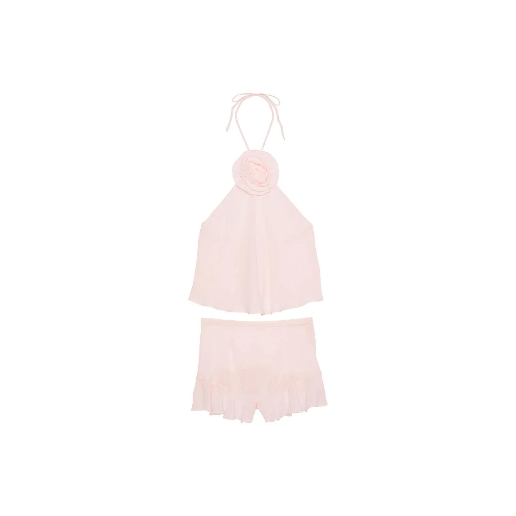 Victoria's Secret Пижамный комплект женский нежно-розовый