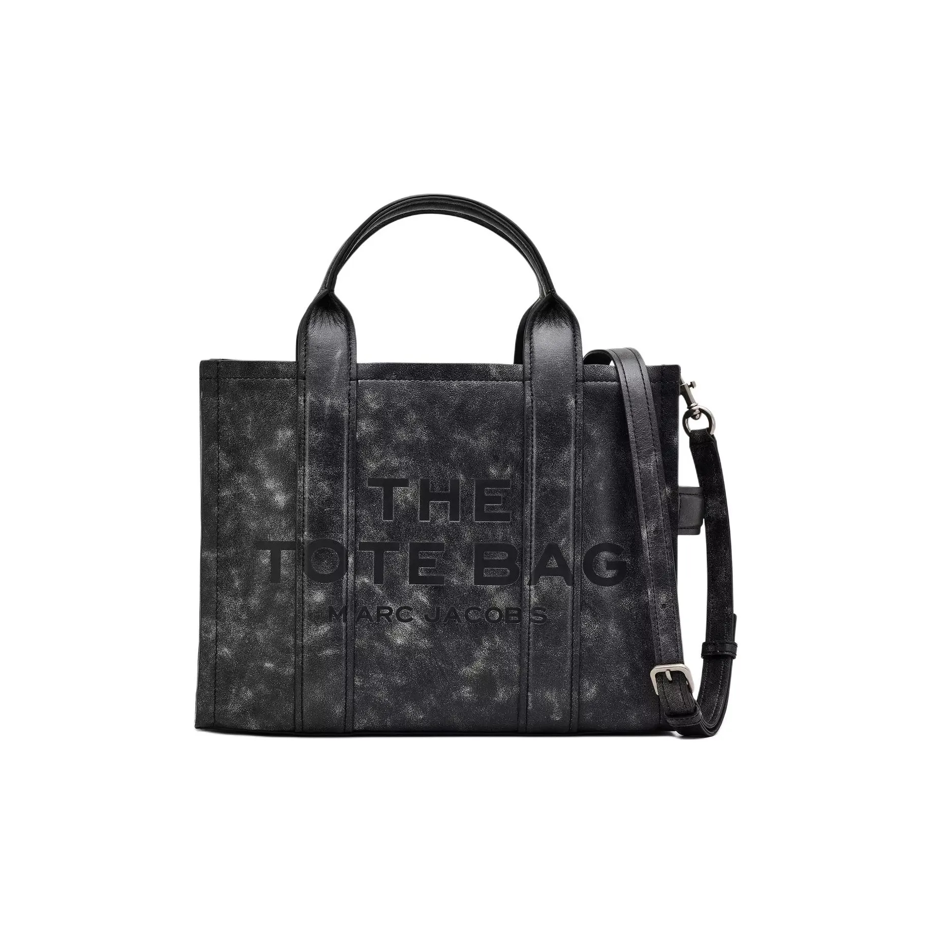 MARC JACOBS The Medium Distressed Leather Tote Bag