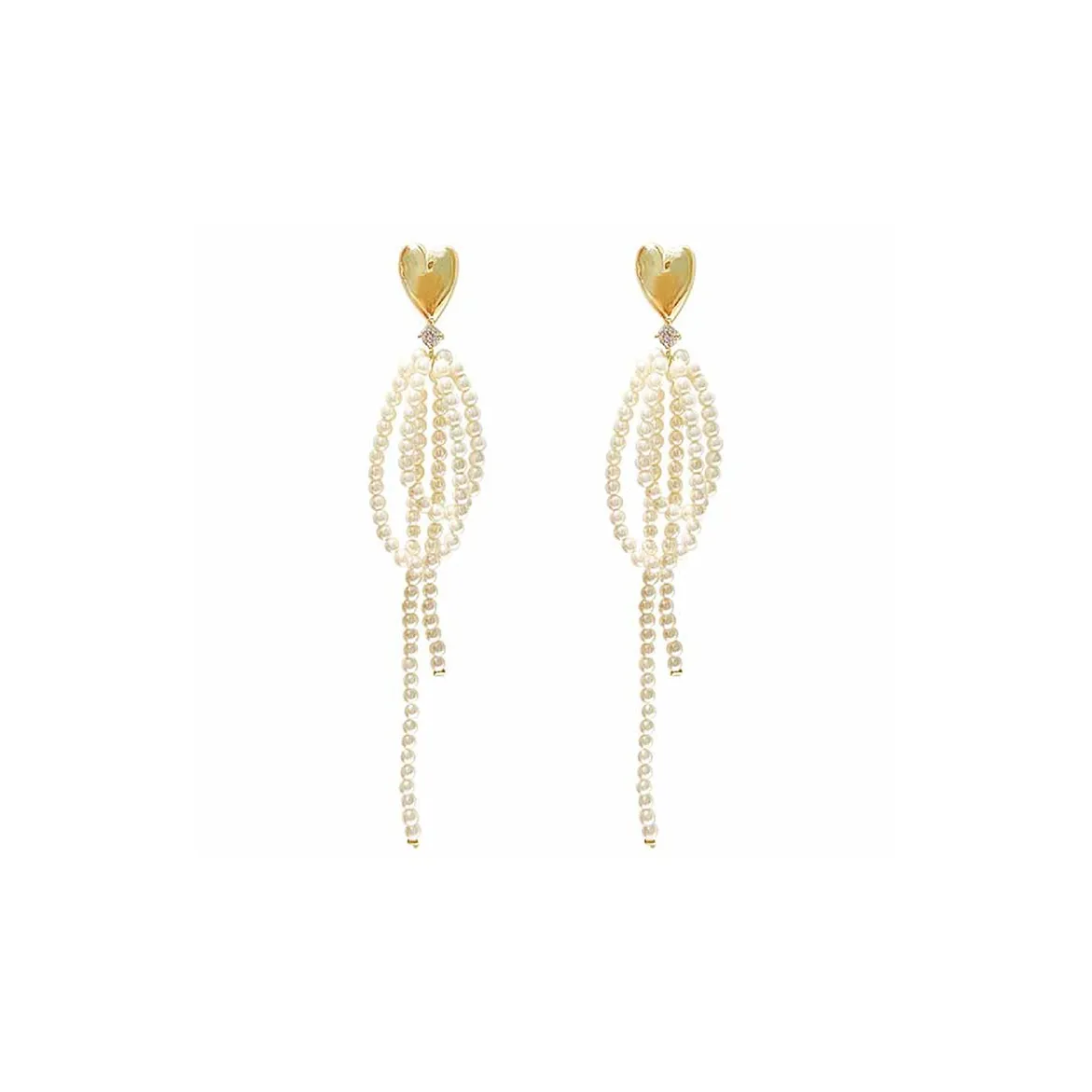 SHARK BABY Серьги Золотые Женские