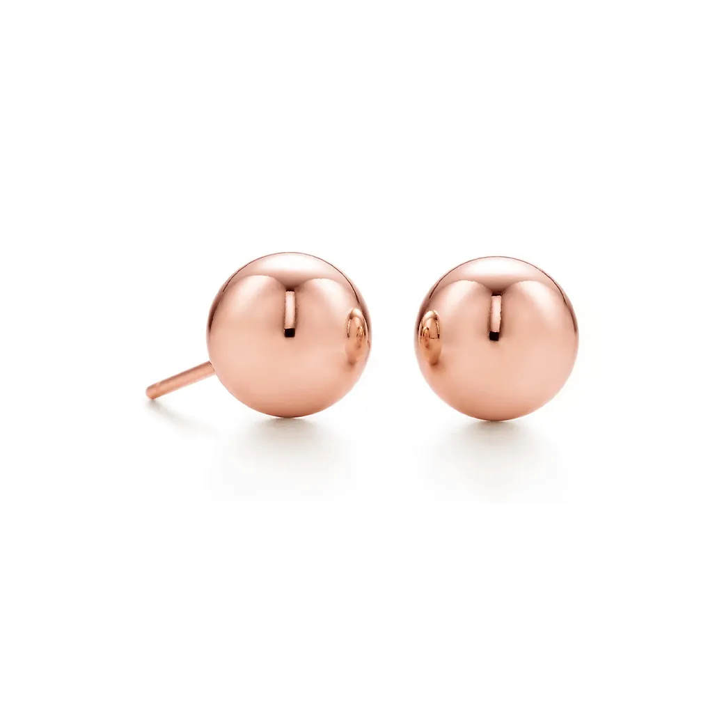TIFFANY & CO. HardWear Collection 18K Rose Gold Earrings Women's