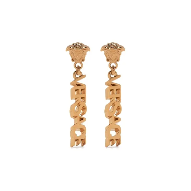 VERSACE Medusa Head Motif Earrings