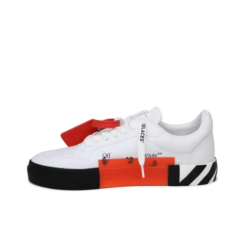 Off Белый Vulcanized Кеды Низкие Мужские
