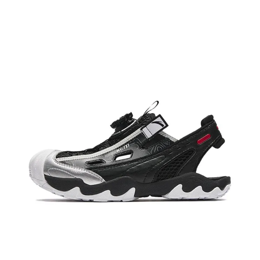 Antakids Slip-resistant Abrasion-resistant Children's Sandals Black Антакидс Слип-резистентные Износостойкие Детские Сандалии Черные