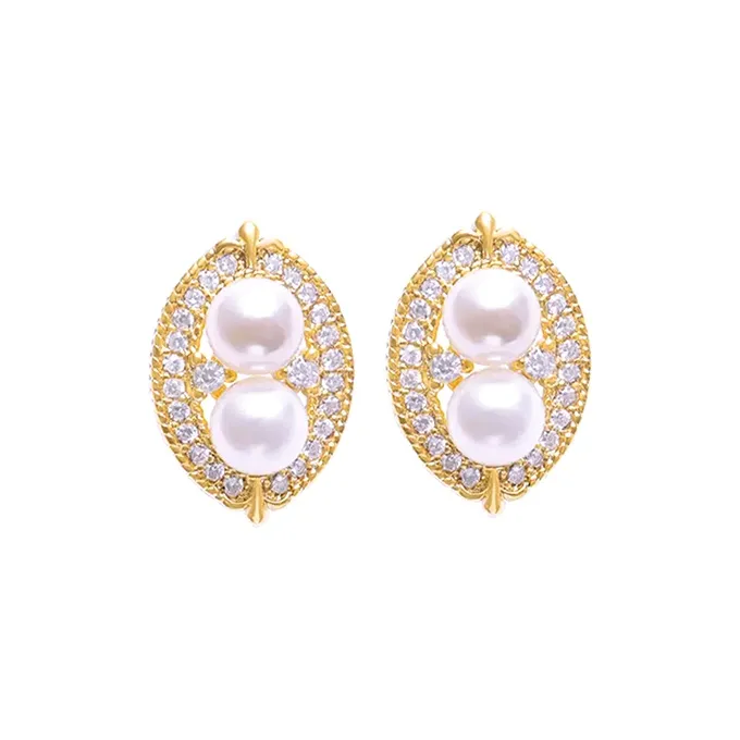 NATURALLYJOJO Искусственная жемчужина Серьги Женские