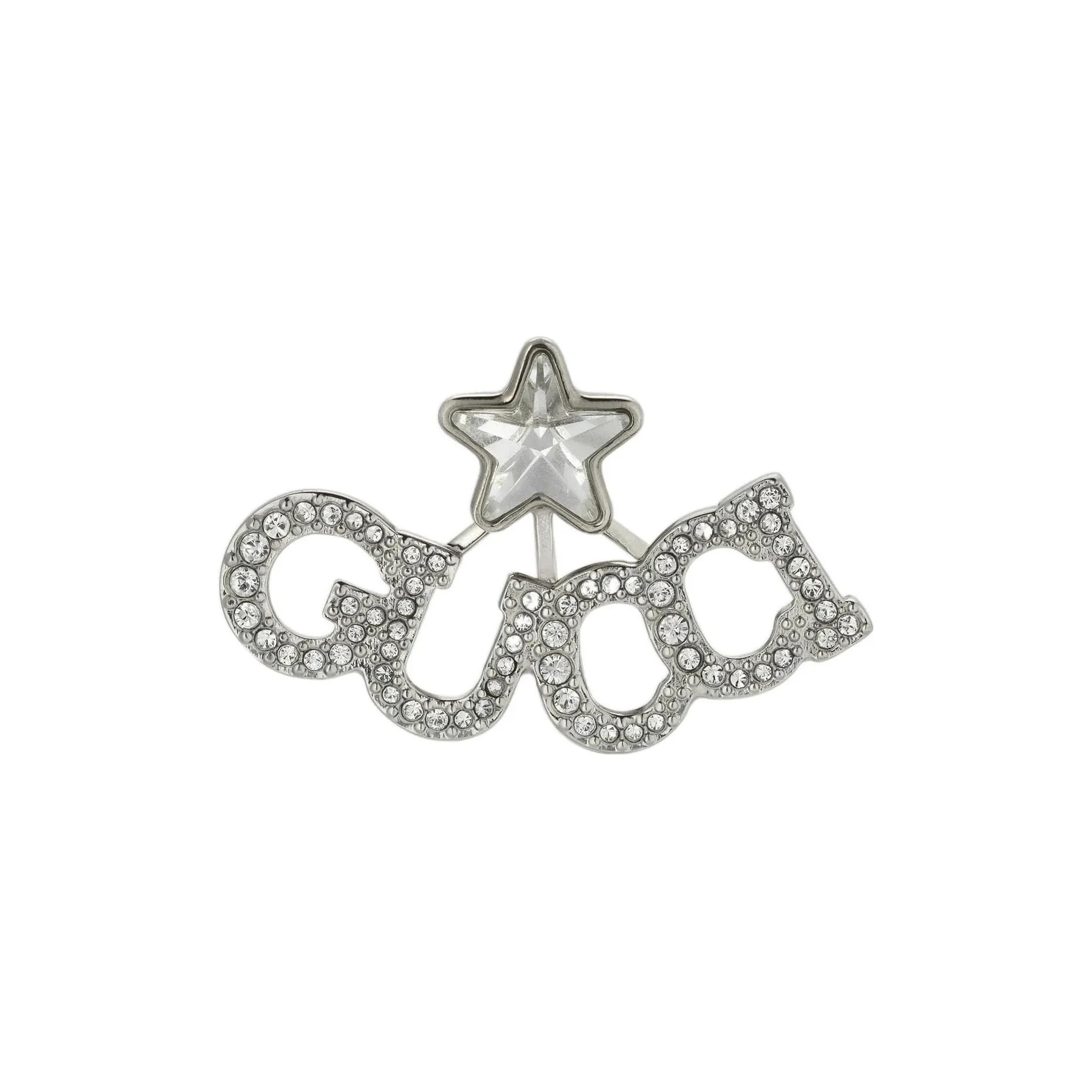 GUCCI Logo Embellished Single Earring
