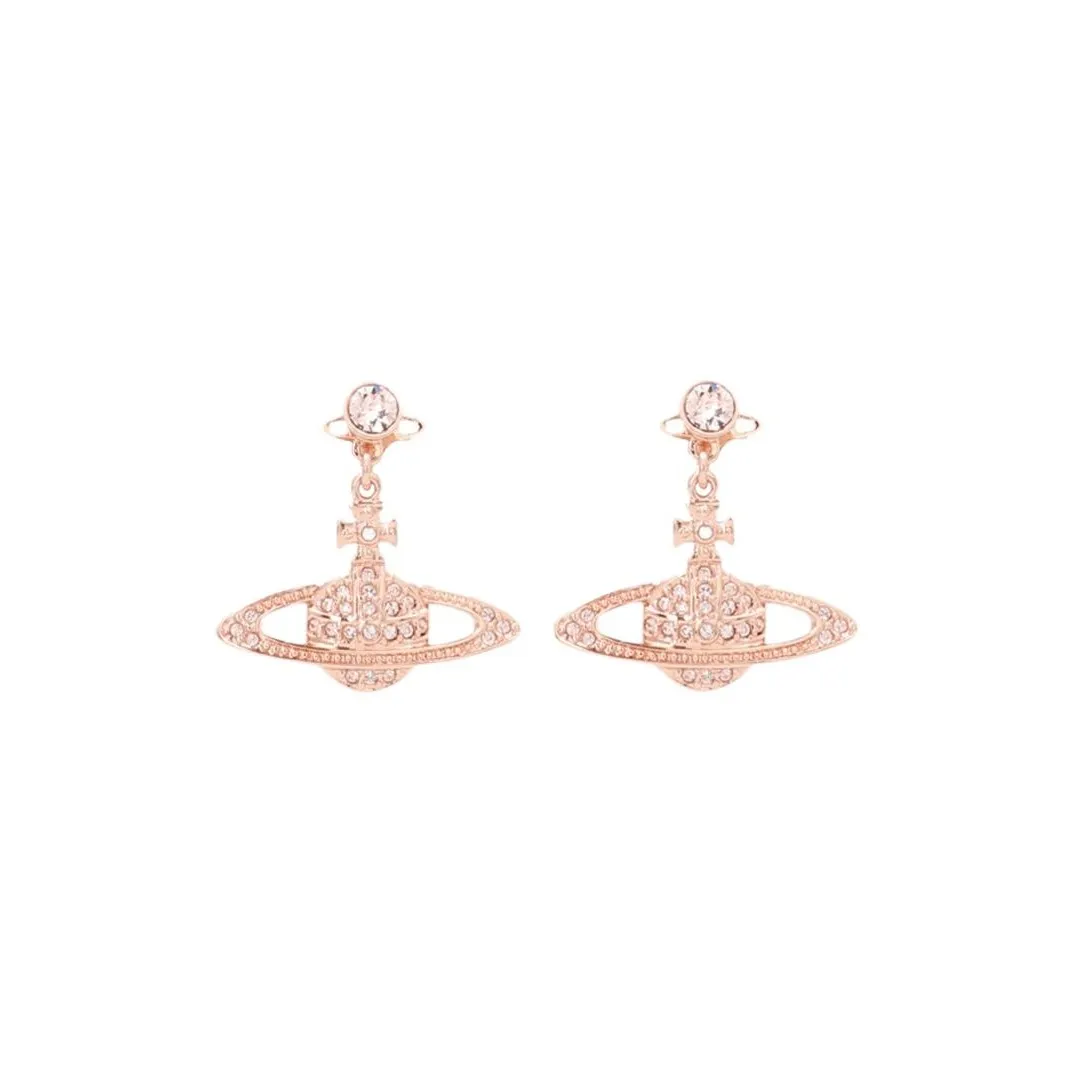Vivienne Westwood Brass Earrings Женские Rose Gold