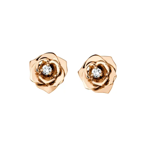 Piaget Серьги Розово-золотые Женские