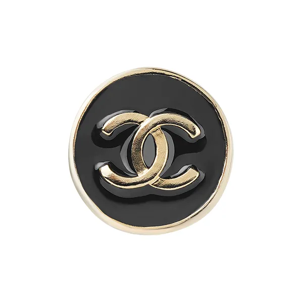 CHANEL Pre Owned 2003 Button Clip on Earrings