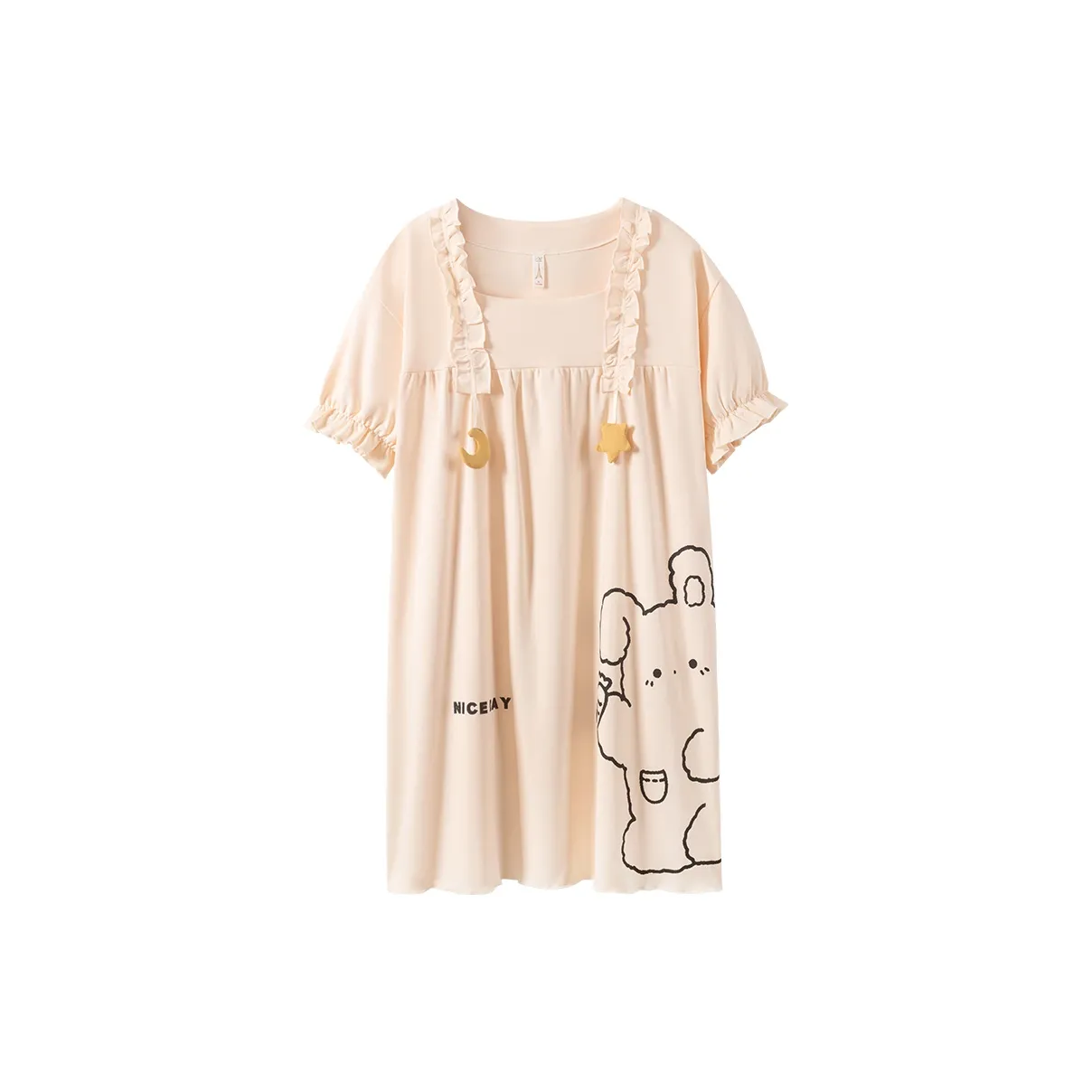 Kerener Nightgown Women's Apricot