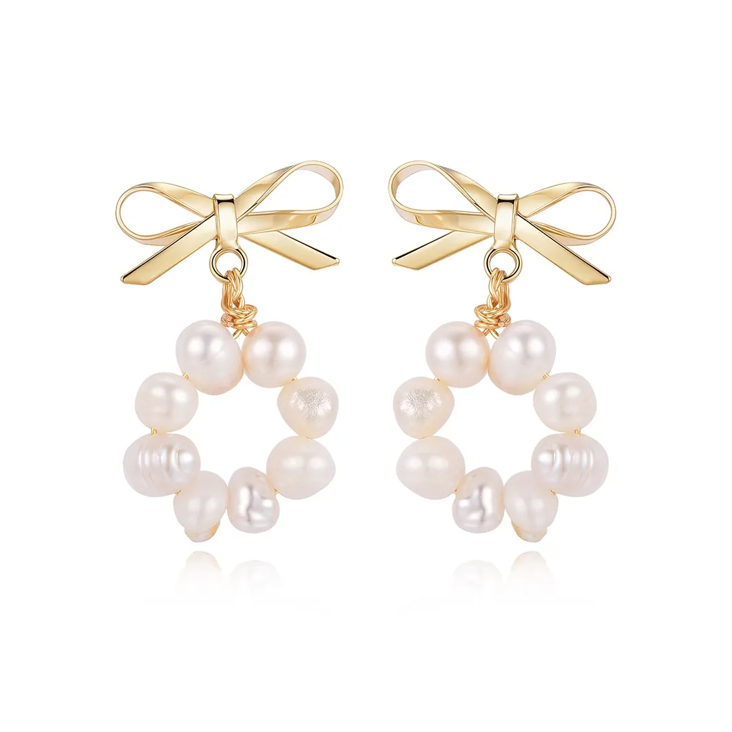 West Island Серьги Золотые Женские