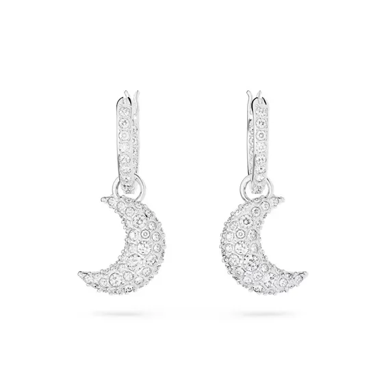 Серьги с родиевым покрытием Swarovski серия Women's Silver