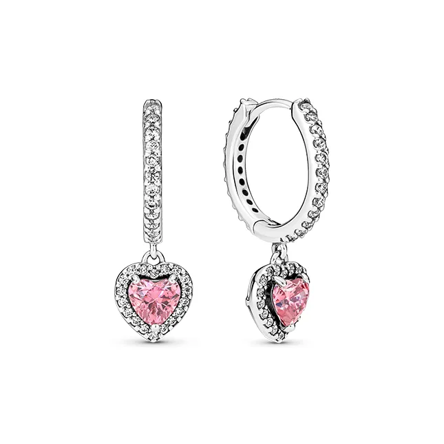 Pandora 925 Sterling Silver Earrings Women's
