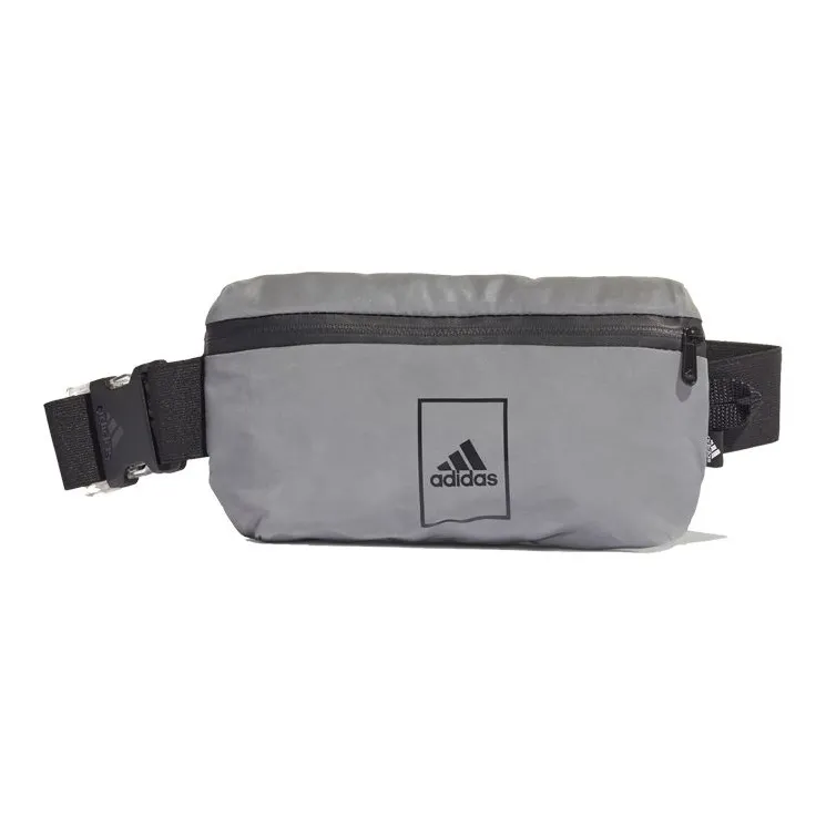 Adidas Recycled Polyester Fanny Pack, Shoulder Bag, Crossbody Bag Regular Unisex Gray