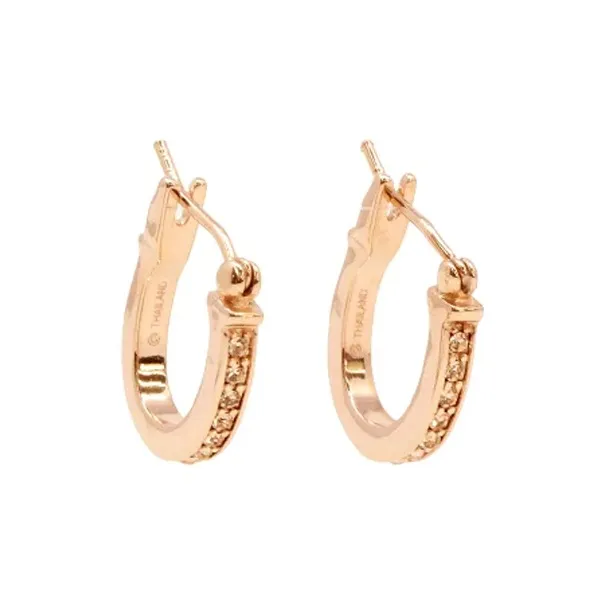 COACH Earrings Women's Rose Gold