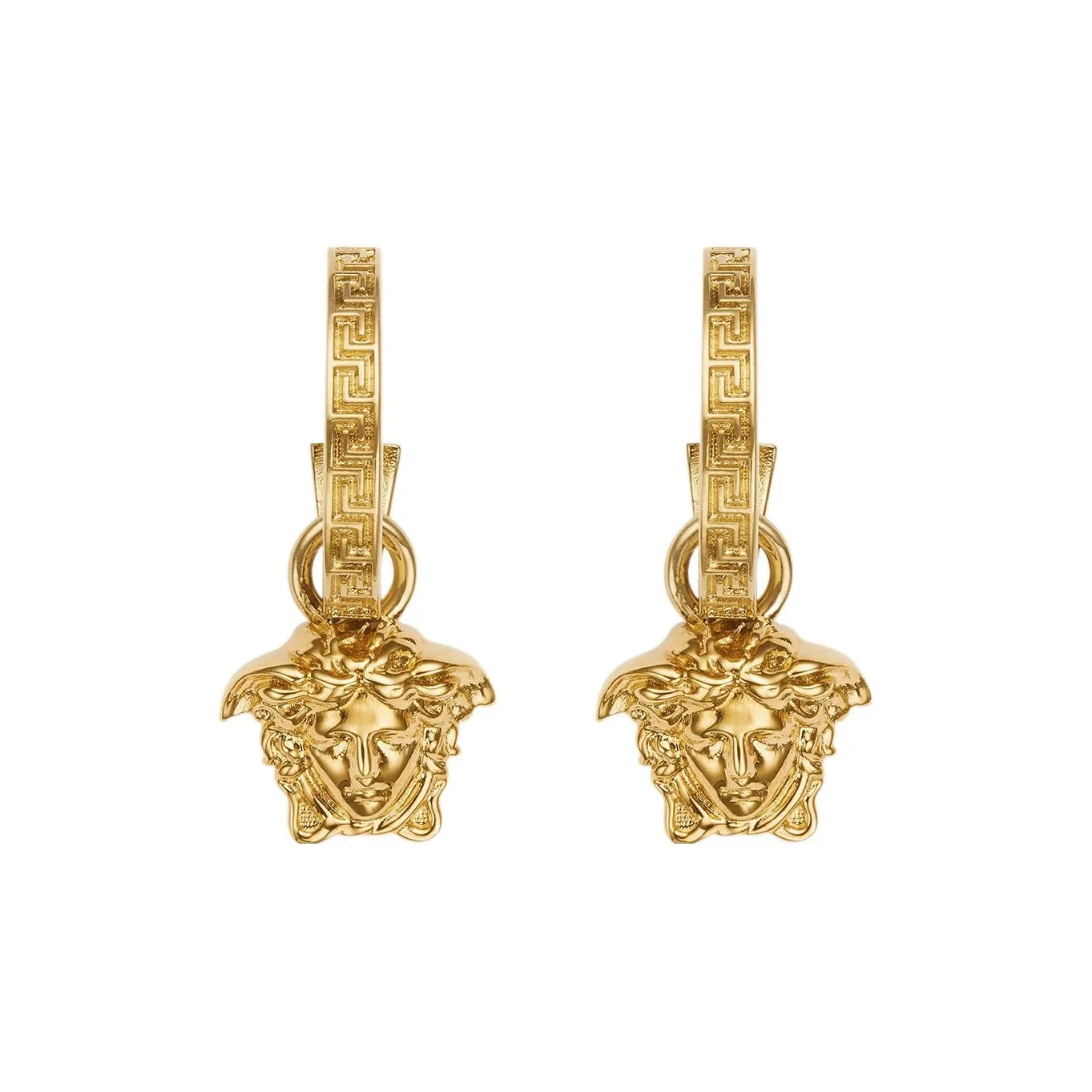 VERSACE Earrings Women's Gold