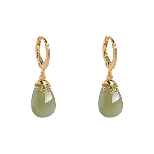 Xiaoyinjiang Hetian Jade Green Jade Women's