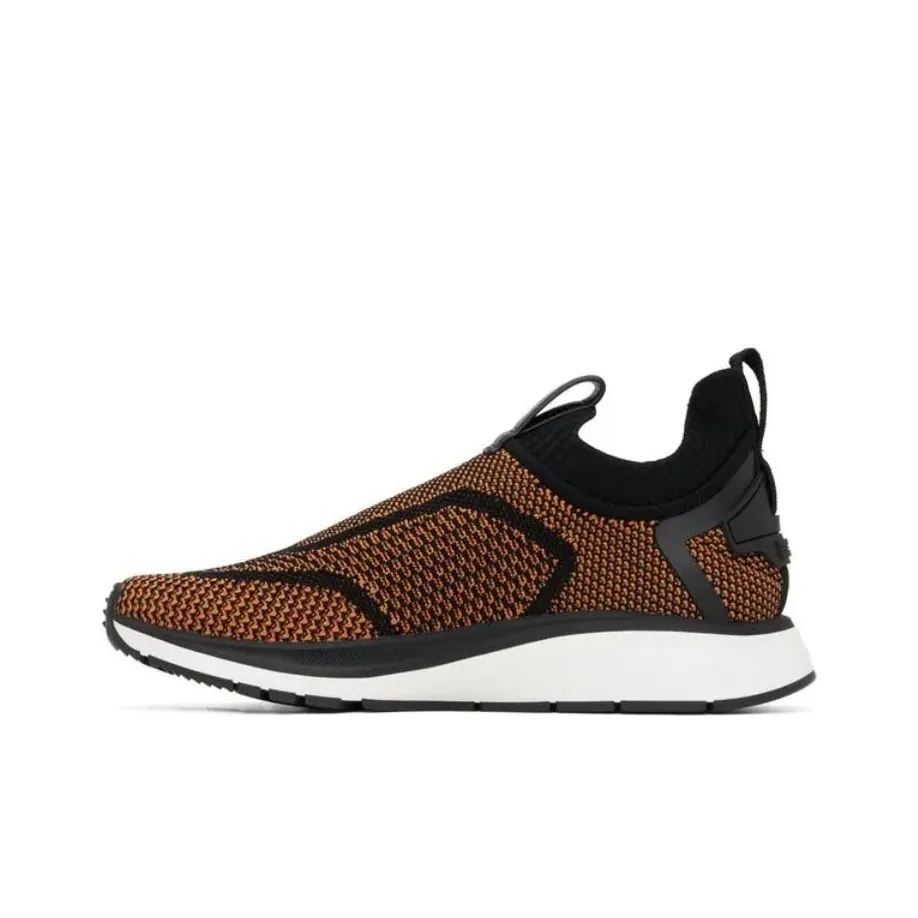 Zegna TECHMERINO™ Low Top Casual Shoes Men's Orange