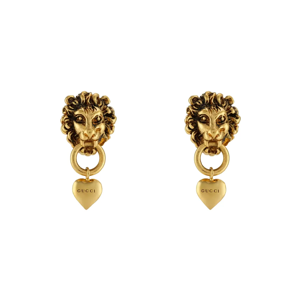 GUCCI Earrings Women's Gold