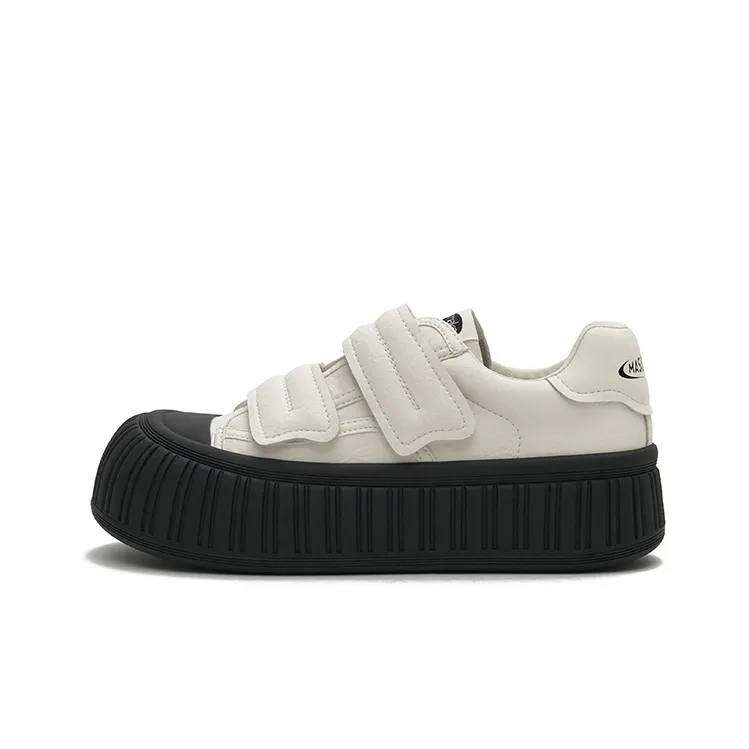MASOOMAKE Height Increasing Low-Top Skateboard Shoes Women's
