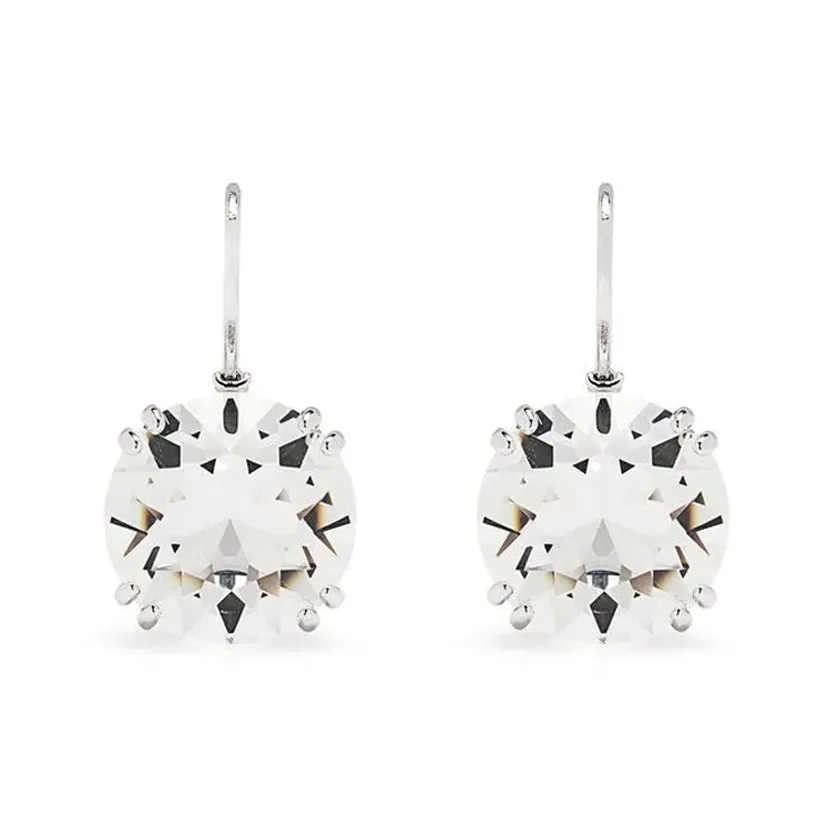 Серьги Swarovski с родиевым покрытием женские