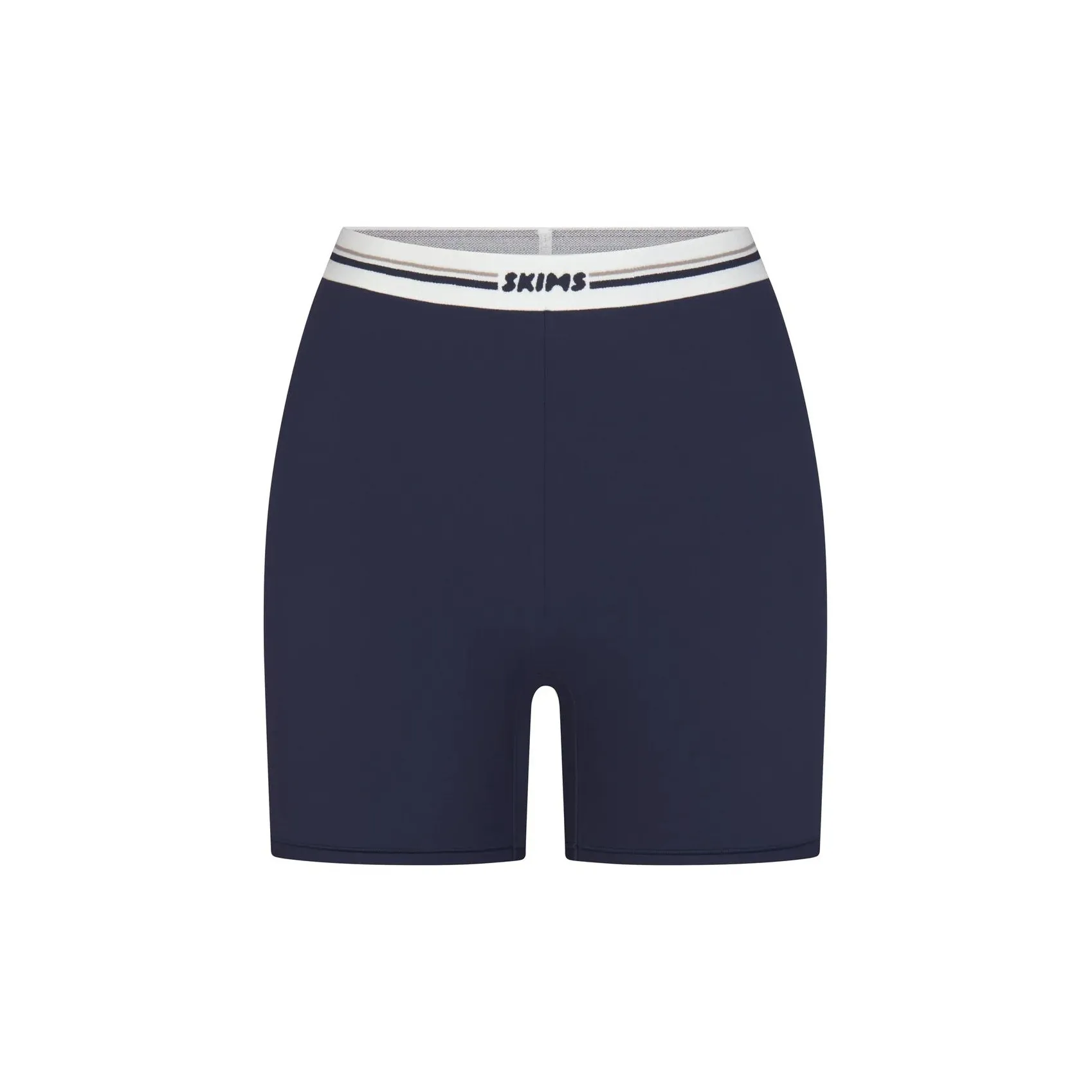 SKIMS FITS EVERYBODY Series LOGO BIKE SHORT Leggings Women's NAVY/Marine Blue