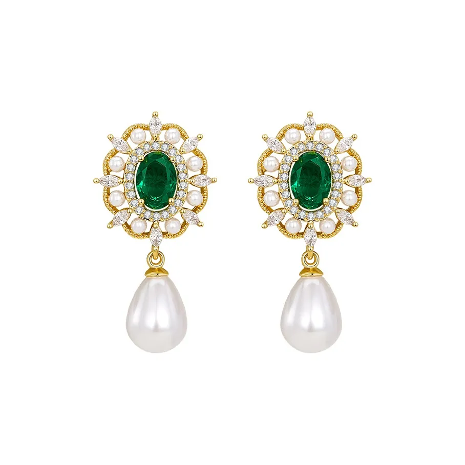 HMZ Искусственная жемчужина Серьги Женские