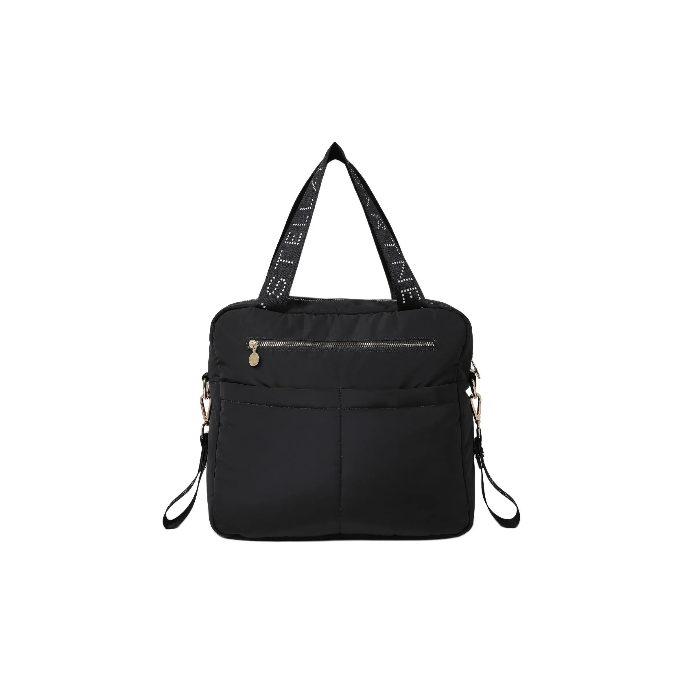 Stella McCartney Kids Logo Strap Zipped Shoulder Bag