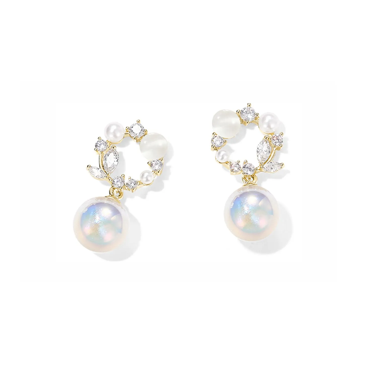 PIARA Faux Pearl Earrings Women's