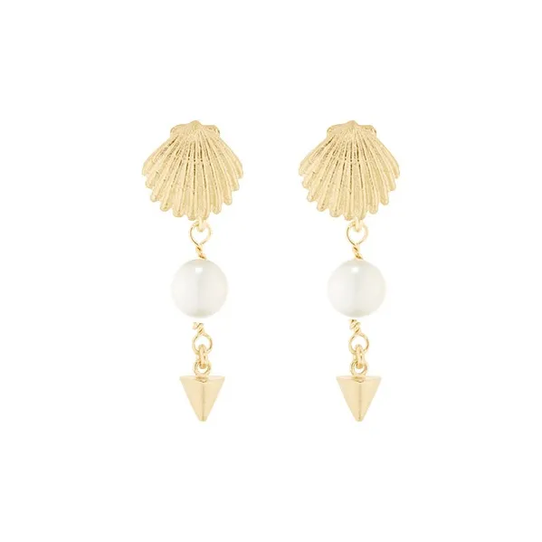 DIOR Earrings Women's Gold