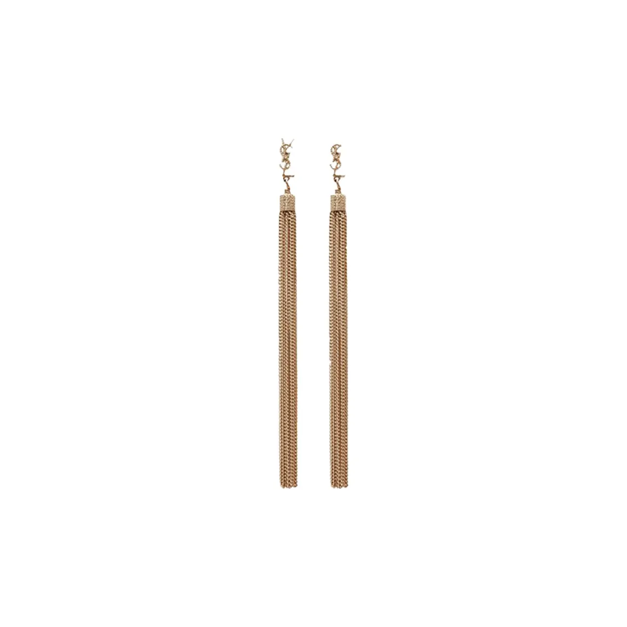 SAINT LAURENT Loulou Tassel Earrings